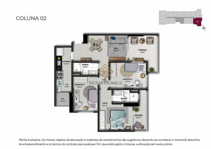 Apartamento à venda com 2 quartos, 58m² - Foto 18