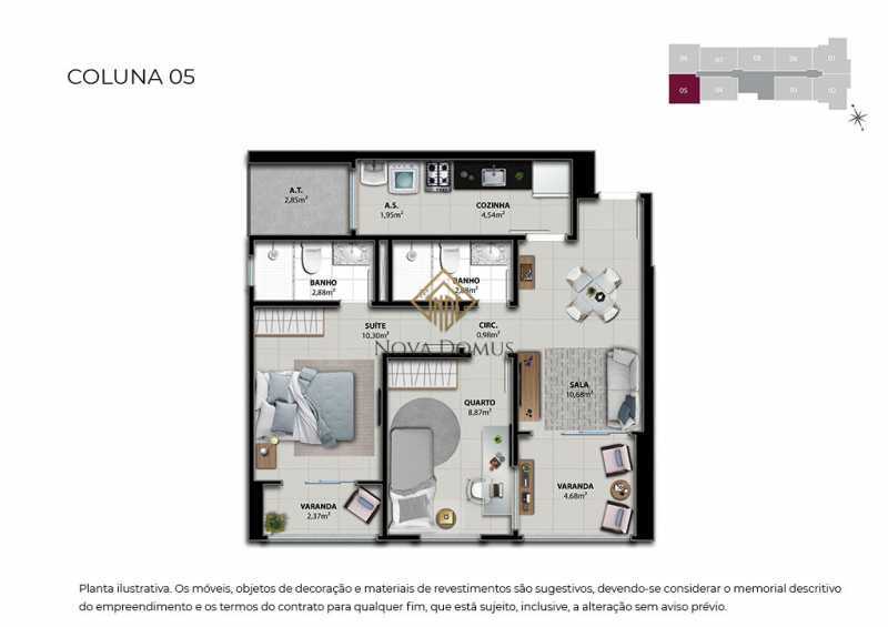 Apartamento à venda com 2 quartos, 58m² - Foto 20