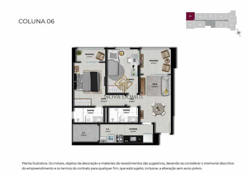 Apartamento à venda com 2 quartos, 58m² - Foto 22