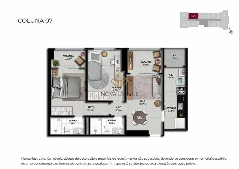 Apartamento à venda com 2 quartos, 58m² - Foto 23