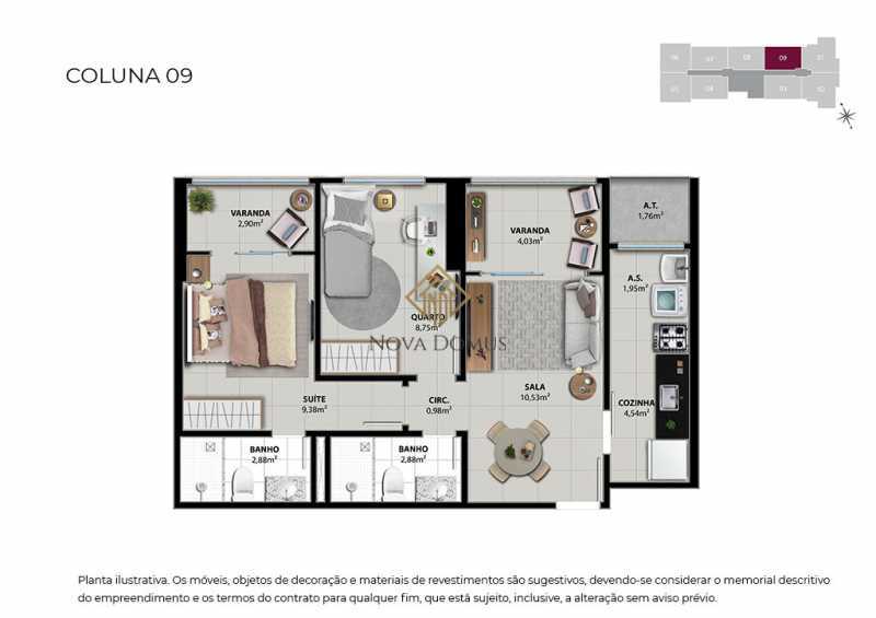 Apartamento à venda com 2 quartos, 58m² - Foto 25