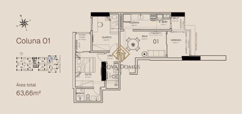 Apartamento, 2 quartos, 56 m² - Foto 22
