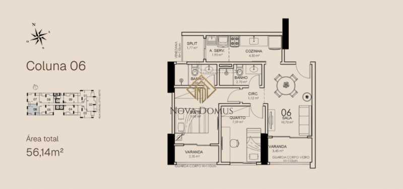 Apartamento, 2 quartos, 56 m² - Foto 27