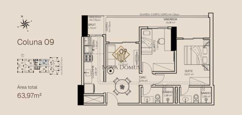 Apartamento, 2 quartos, 56 m² - Foto 30