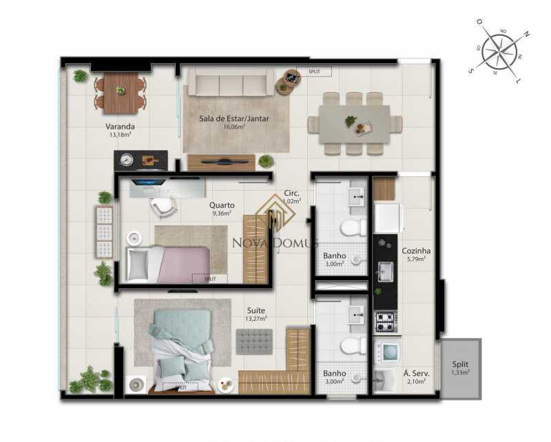 Apartamento à venda com 2 quartos, 76m² - Foto 15