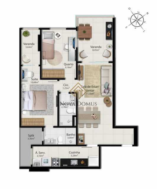 Apartamento à venda com 2 quartos, 76m² - Foto 17