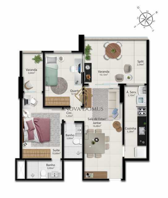 Apartamento à venda com 2 quartos, 76m² - Foto 19