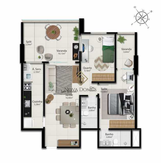 Apartamento à venda com 2 quartos, 76m² - Foto 22