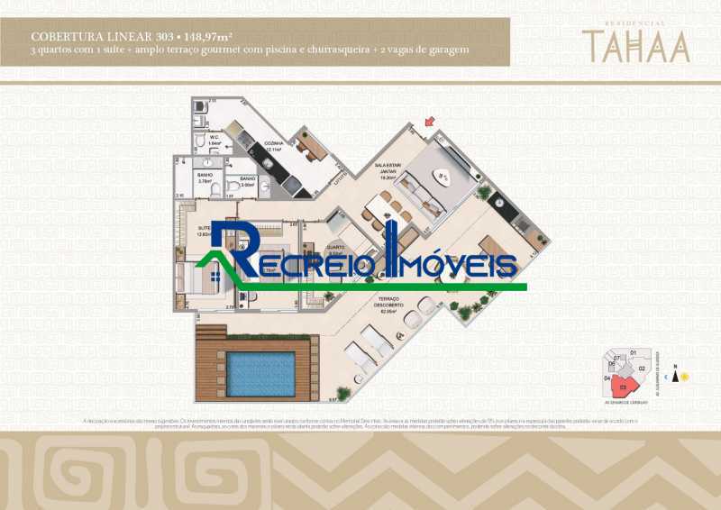 Cobertura, 3 quartos, 148 m² - Foto 20