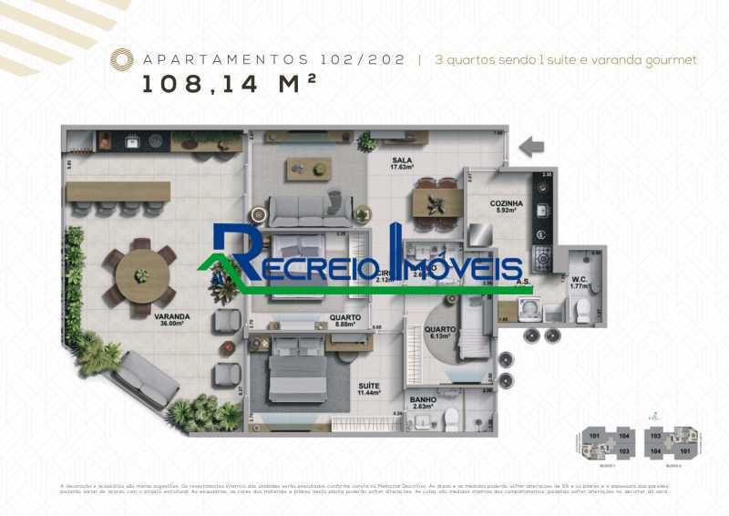 Apartamento à venda com 3 quartos, 108m² - Foto 22