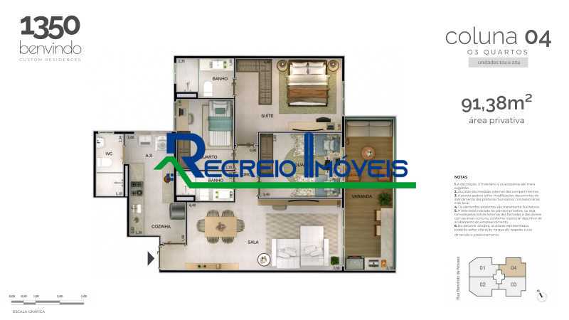 Apartamento à venda com 3 quartos, 101m² - Foto 19