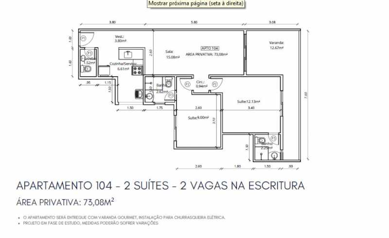 Apartamento, 3 quartos, 114 m² - Foto 7