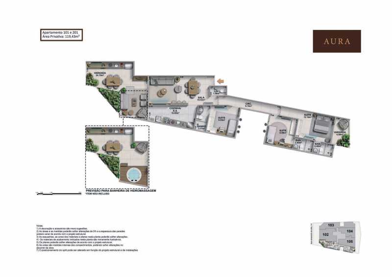 Cobertura, 4 quartos, 173 m² - Foto 12