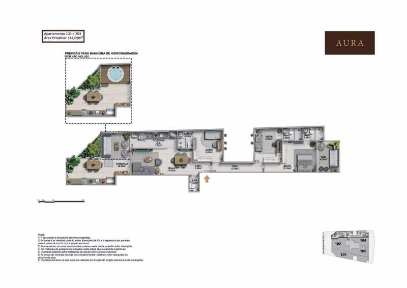 Cobertura, 4 quartos, 173 m² - Foto 14
