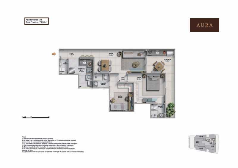 Cobertura, 4 quartos, 173 m² - Foto 15