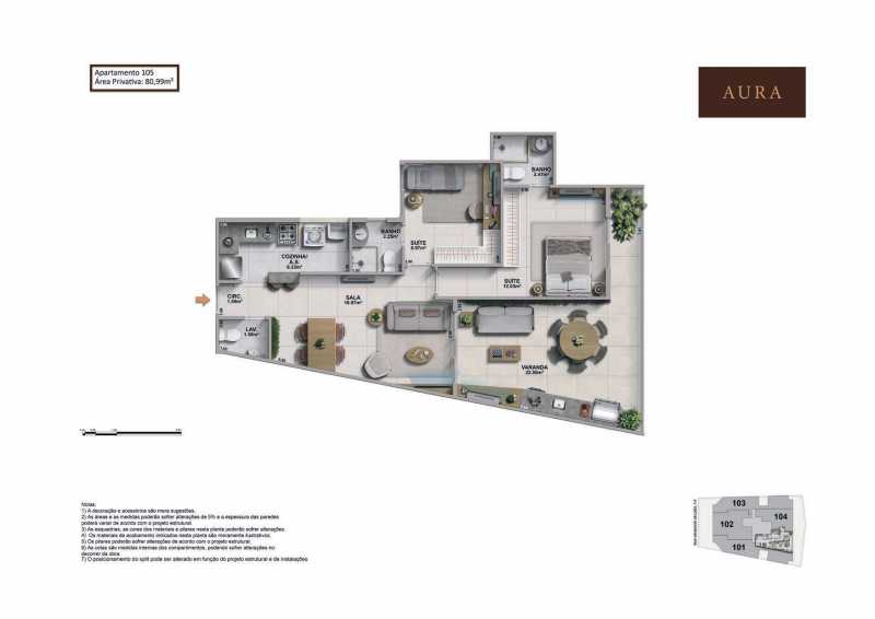 Cobertura, 4 quartos, 173 m² - Foto 16