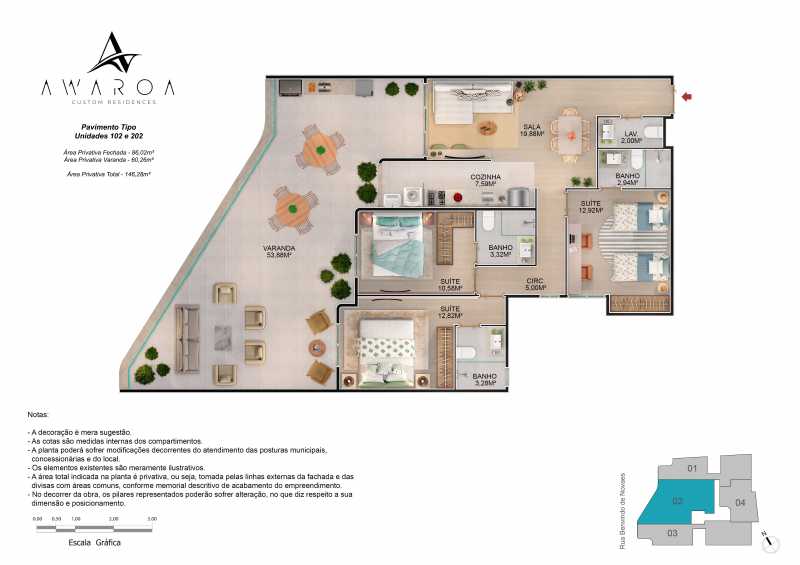 Cobertura, 2 quartos, 70 m² - Foto 18