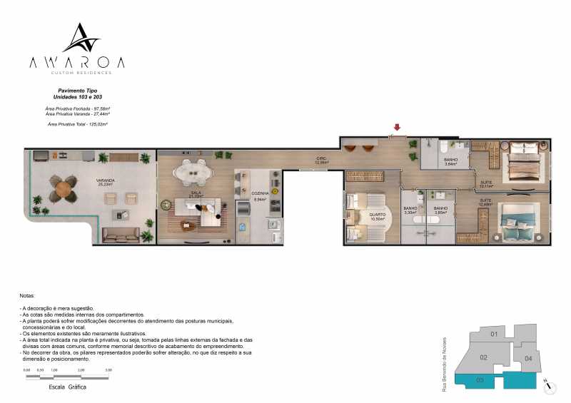 Cobertura, 2 quartos, 70 m² - Foto 19