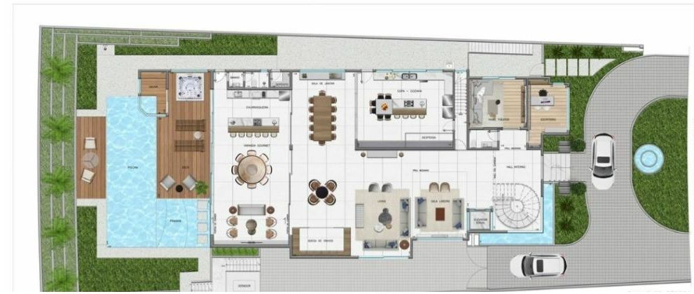 Casa de Condomínio à venda com 7 quartos, 1333m² - Foto 2