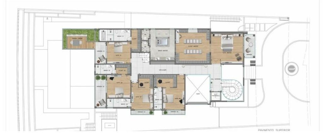 Casa de Condomínio à venda com 7 quartos, 1333m² - Foto 3