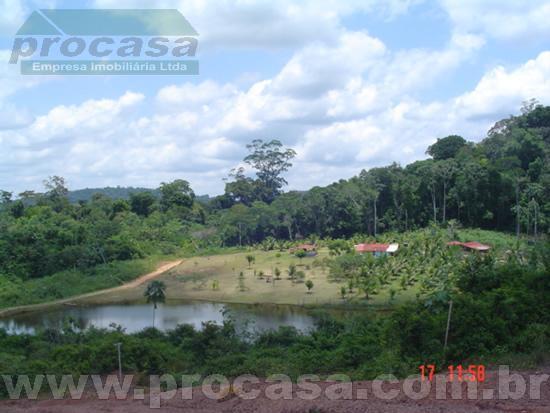 Sítio com 2 dormitórios à venda, 1000 m² por RS 270.000,00 - Área Rural - Manaus-AM