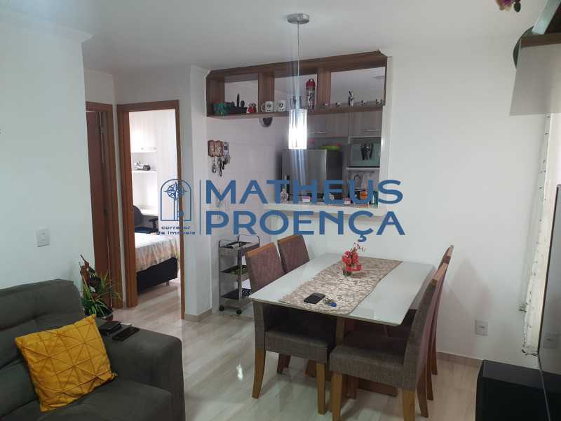 Apartamento à venda com 2 quartos, 42m² - Foto 3