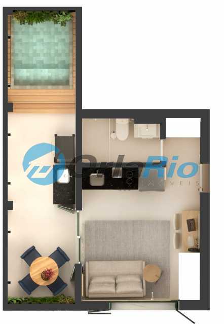 Apartamento à venda com 1 quarto, 38m² - Foto 20