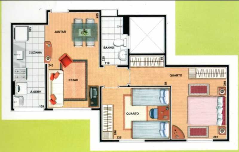 Apartamento à venda com 2 quartos, 50m² - Foto 13