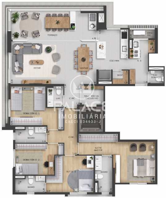 Apartamento à venda com 4 quartos, 148m² - Foto 6