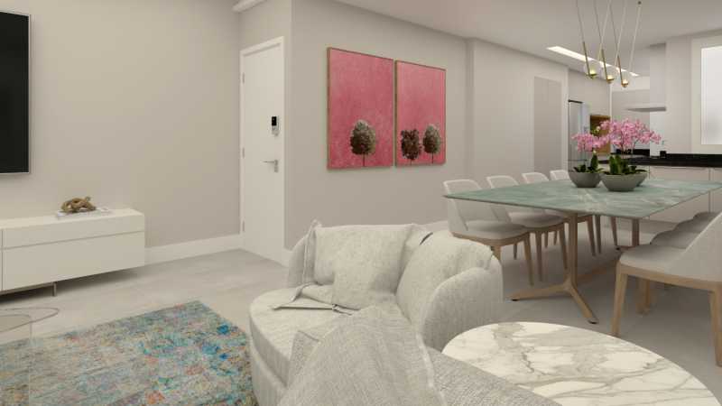 Apartamento à venda com 3 quartos, 133m² - Foto 2