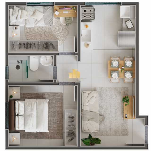 Apartamento à venda com 2 quartos, 38m² - Foto 13