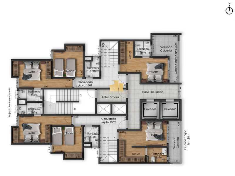 Apartamento, 2 quartos, 70 m² - Foto 10