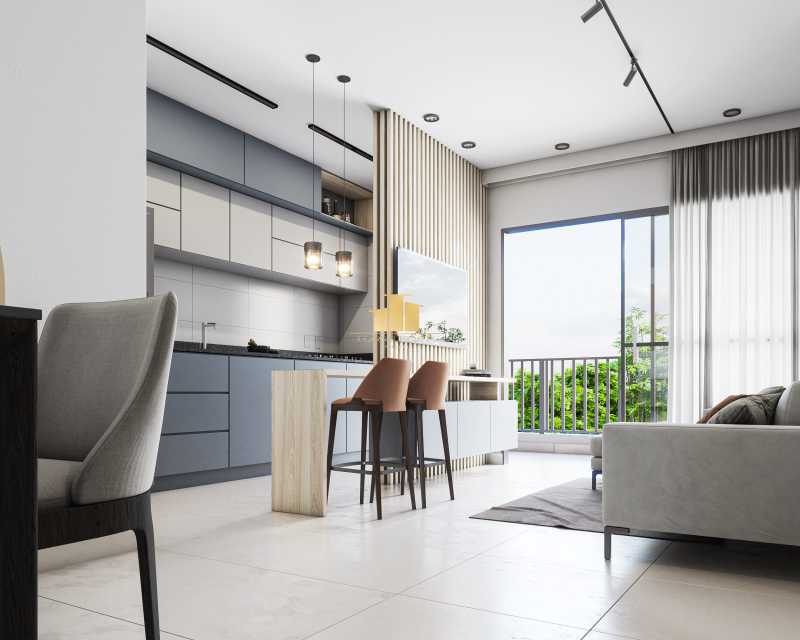 Apartamento à venda com 1 quarto, 36m² - Foto 7