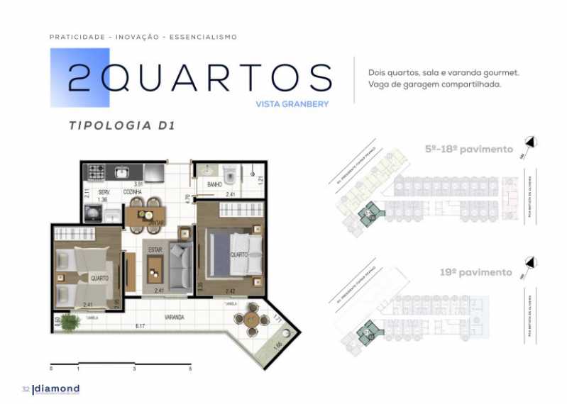 Apartamento à venda com 2 quartos, 48m² - Foto 9