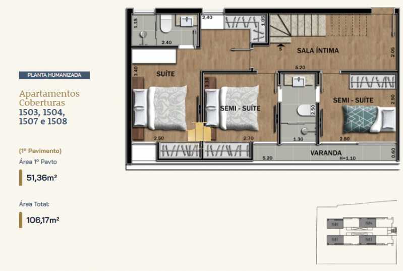 Cobertura, 3 quartos, 106 m² - Foto 29