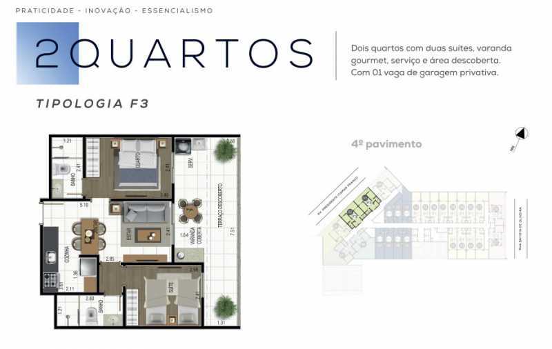 Apartamento à venda com 2 quartos, 59m² - Foto 6