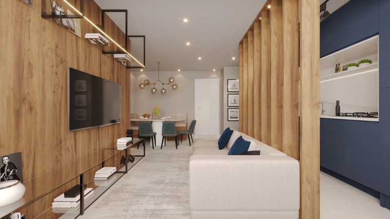 Apartamento à venda com 2 quartos, 57m² - Foto 3