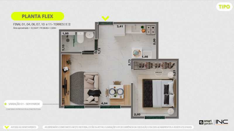 Apartamento à venda com 2 quartos, 32m² - Foto 13