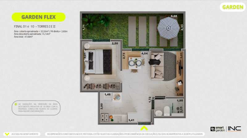 Apartamento à venda com 2 quartos, 32m² - Foto 24