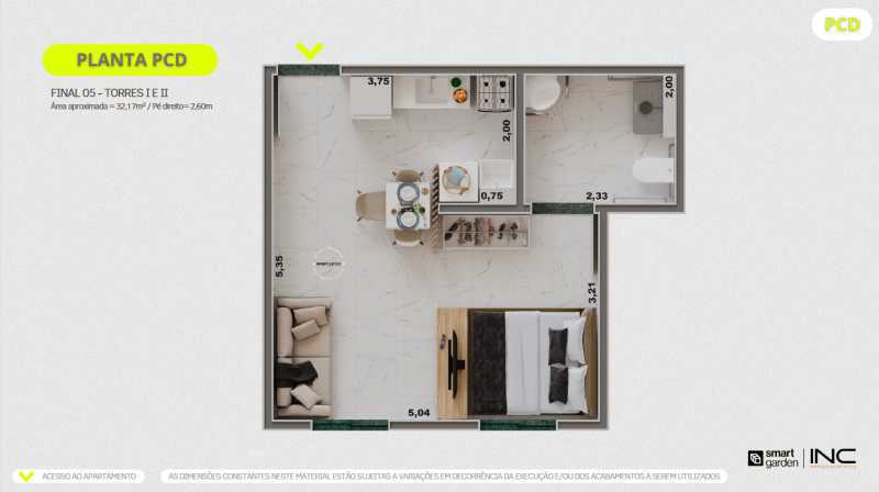 Apartamento à venda com 2 quartos, 32m² - Foto 17