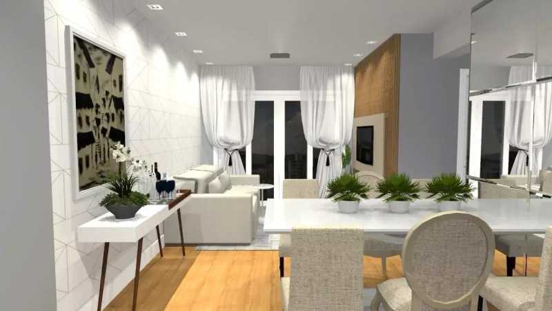 Apartamento à venda com 2 quartos, 120m² - Foto 2