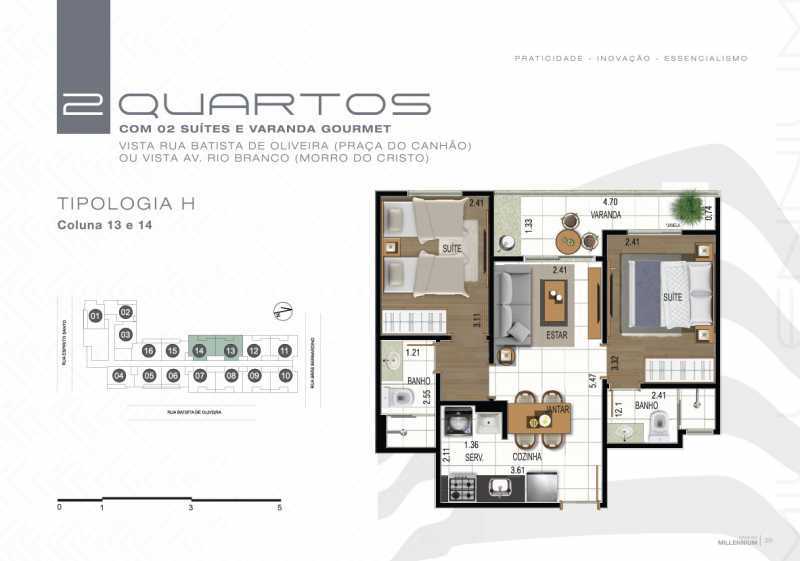 Apartamento à venda com 2 quartos, 49m² - Foto 29