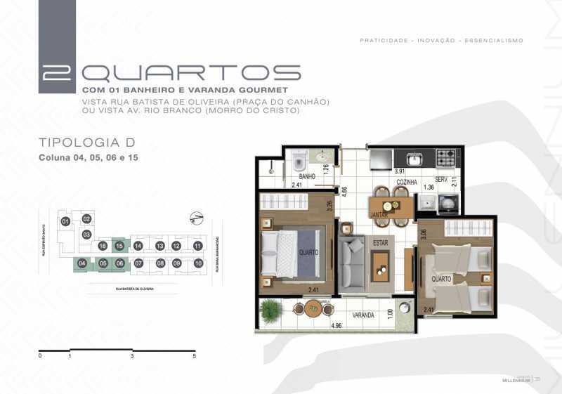 Apartamento à venda com 2 quartos, 44m² - Foto 29