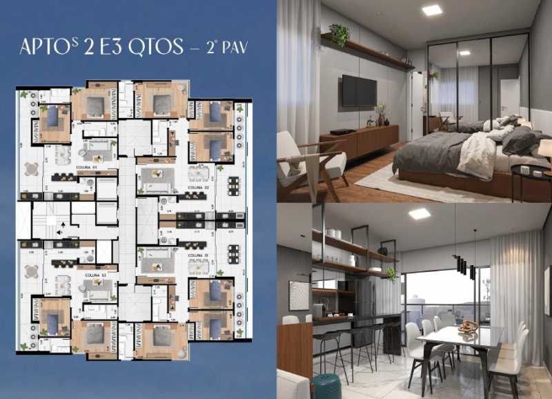 Apartamento à venda com 3 quartos - Foto 6