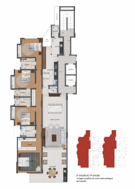 Apartamento, 4 quartos, 228 m² - Foto 29