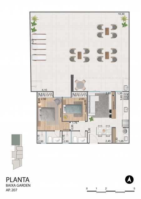Apartamento, 2 quartos, 145 m² - Foto 13