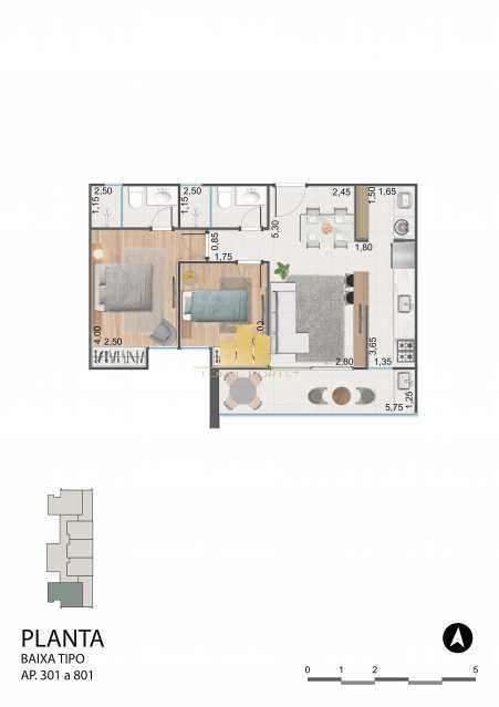 Apartamento, 2 quartos, 62 m² - Foto 13