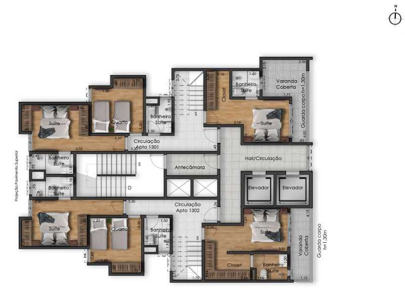 Apartamento, 2 quartos, 70 m² - Foto 10