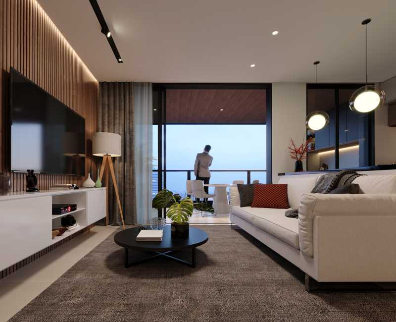 Apartamento à venda com 3 quartos, 110m² - Foto 2