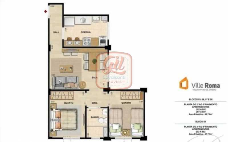 Apartamento à venda com 2 quartos, 45m² - Foto 9